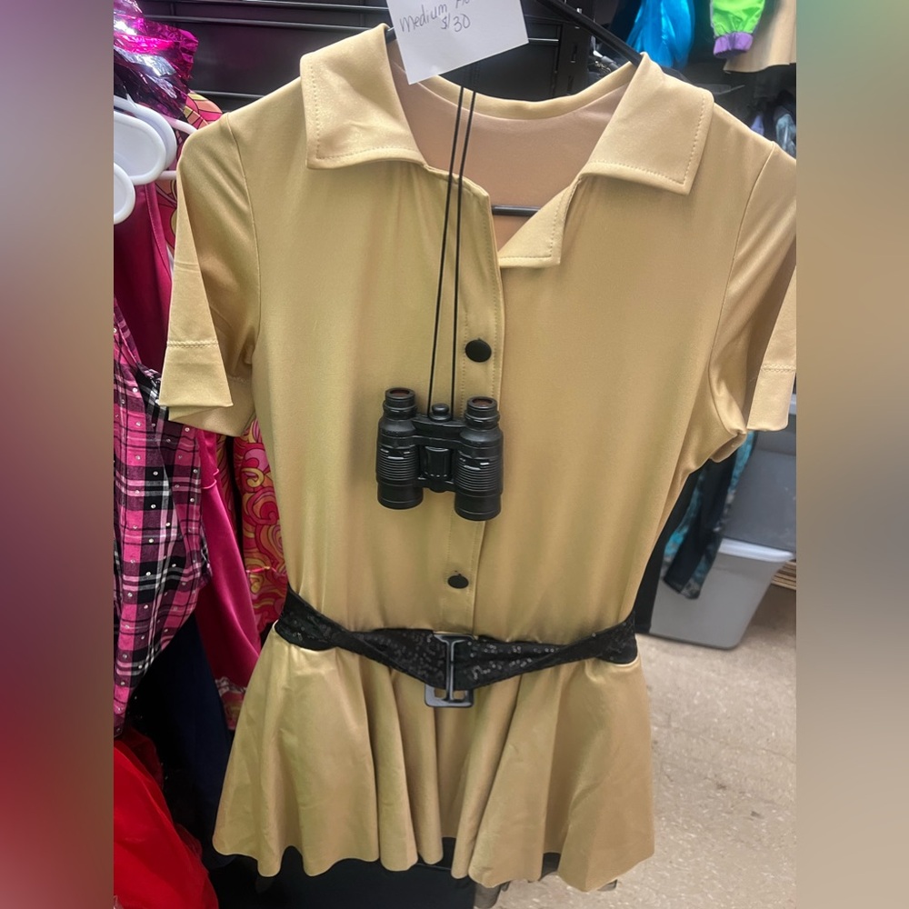 Revolution Dancewear Talk To The Animals And Hat with binoculars